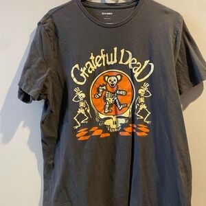 Old Navy Grateful Dead Graphic Tee - Charcoal